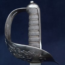 British WW1 1897 Pattern Infantry Officers Sword Captain William Henry German 6th Devonshire Regt, KIA 25